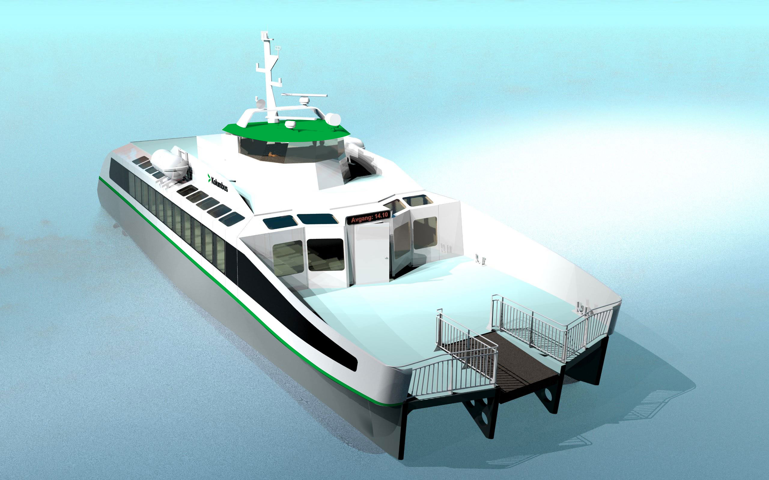 Stavanger’s zero-emission fast ferry is taking shape