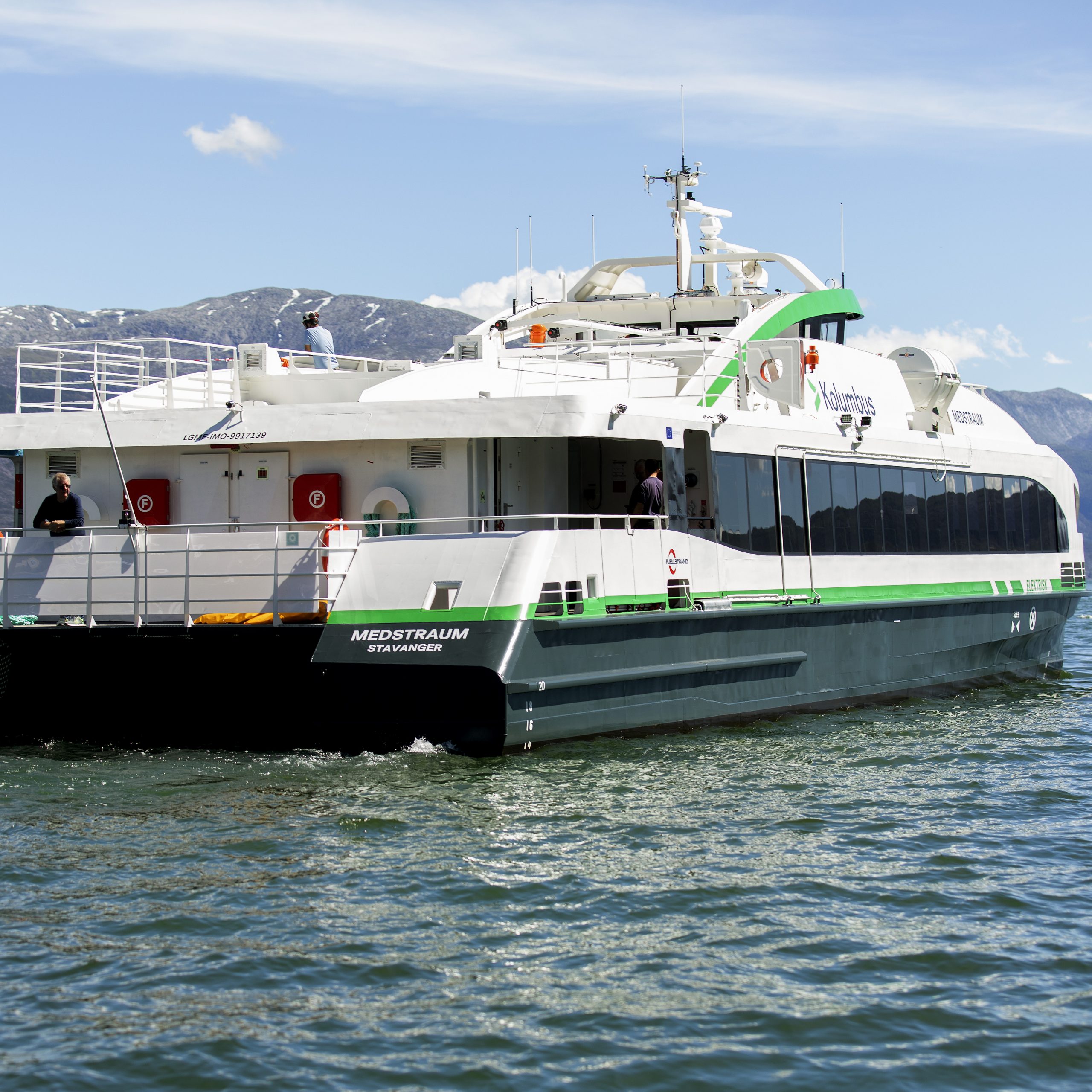 The world’s first zero-emission fast ferry is ready for operation